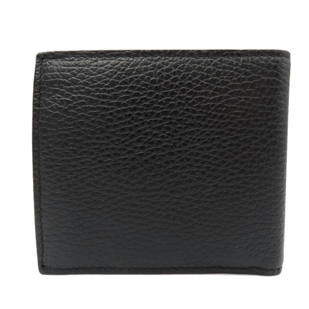 Gucci Wallet Bi fold Leather Black